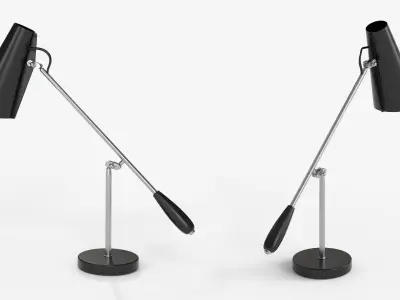 Table Lamp Low-poly 3D model