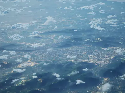 Fuqing China City Landscape 3D Model 3D model