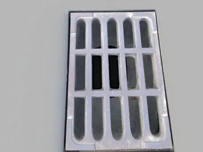 Sewer Grate 15 3D model