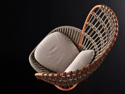Cala Armchair 3D model