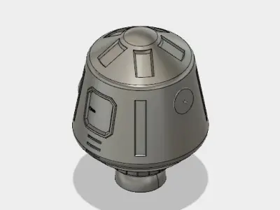 Small Landing Spacecraft 3D print model
