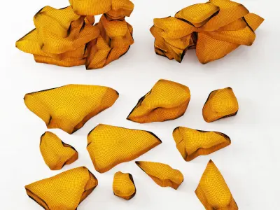 Rock stone collection n7 3D model