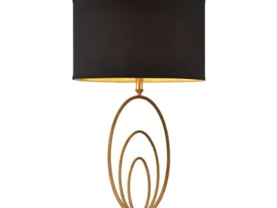 Vilana BlackGold Table Lamp 3D model