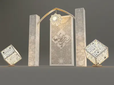 Islamic Decoration2 3D model