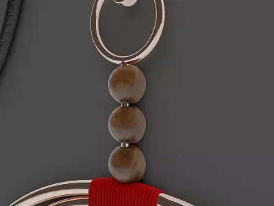 Dreamy Mirror And Memo Clock  3D Model Pack