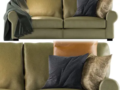 Sofa Blanket 3D model