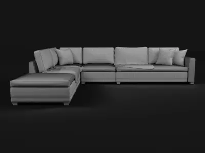 Lexington - Colony Sectional 3D model