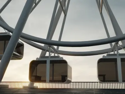 Ferris Wheel 3D model