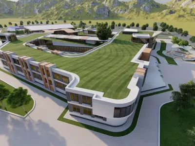 School-University High School 3D model