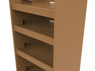 Point of Sale Cardboard Display Stand Texture