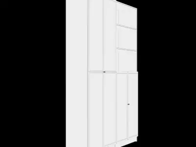 ikea BILLY OXBERG v4 3D model