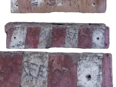 Concrete slab 3D model purchase