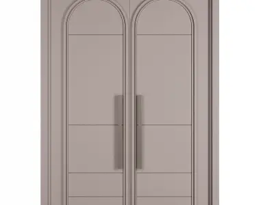 Entrance door set258 3D model
