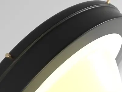 Ceiling lamp for roof 3D model