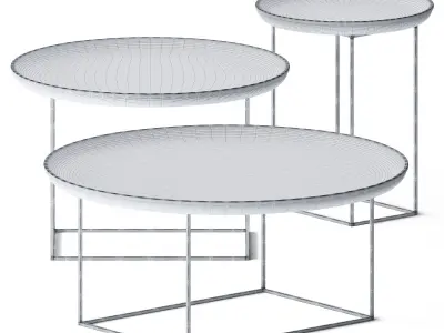Duke Coffee Tables set by NORR11 3D model