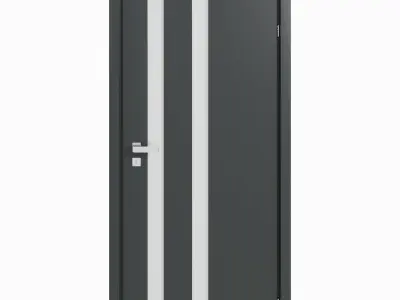Interior Door 01 3D model purchase