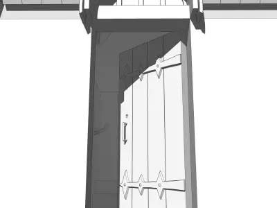   Castillo del vagabundo     tramps castle Fantasy 3D model