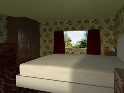 Mostly furnished house 3D model