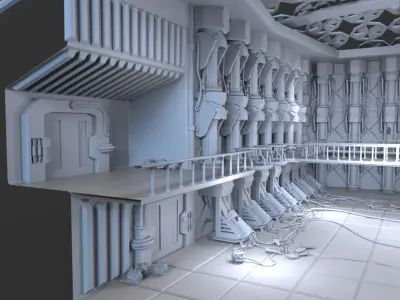 Abandoned Laboratory 3D model