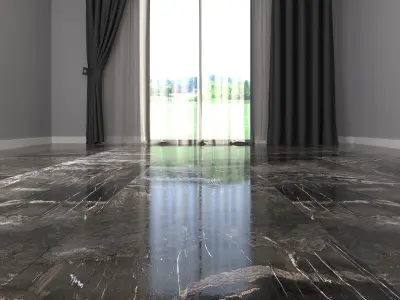 Marble Floor Museum Opera Fume 60x120 Set 1 Texture