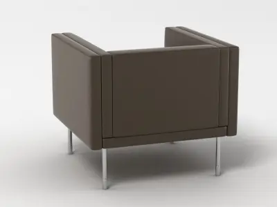 PlusHalle Harlequin Chair 3D model