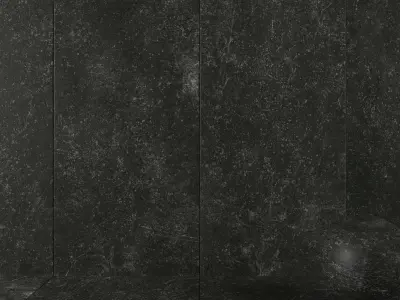 Stone Wall Tiles Kibo Black 120x270 Set 1 Texture