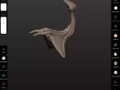 Flower Marine Monster 3D model