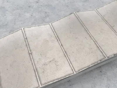 LQSA Hangar 3 Low-poly 3D model