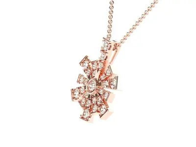Fancy pendant 3D print model