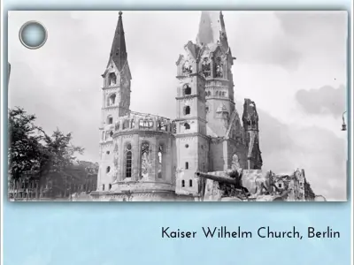 Emperor William Memorial Church Berlin Germany - World War Two S 3D print model