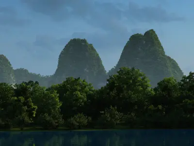 Guilin Karst 3D model
