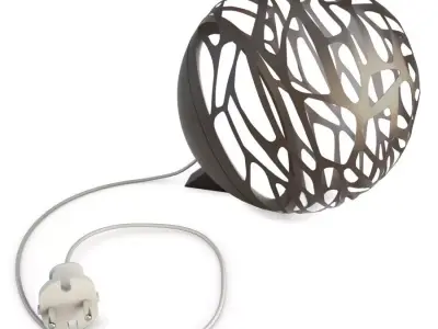 Kelly Sphere Table Lamp Studio 3D model