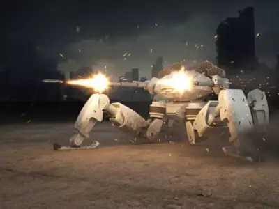 Mech01 - Arachne MK IV 3D model