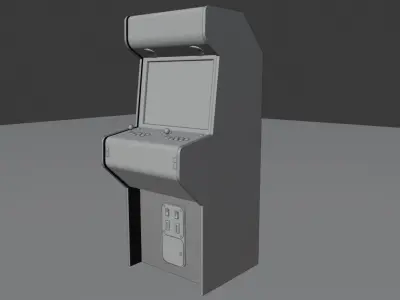 Arcade Machine 3D model