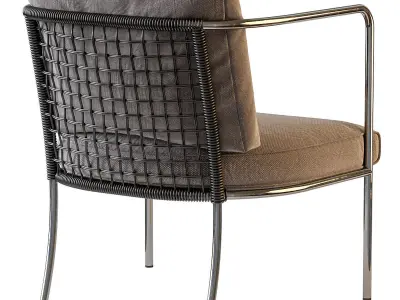 CAFE Garden easy chair 3D model