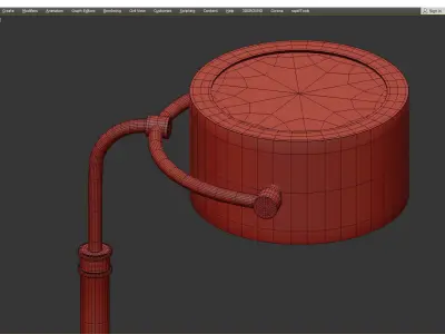 Bungalow 5 Enzo Table Lamp Low-poly 3D model