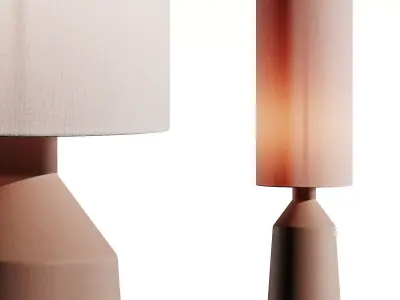 West Elm Brynn Floor Lamp 3D model