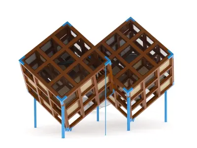 Lappset Halo Diamond 02 3D model