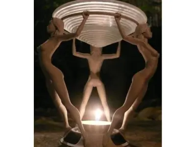 Sexy Girl Oil Warmer 3D print model