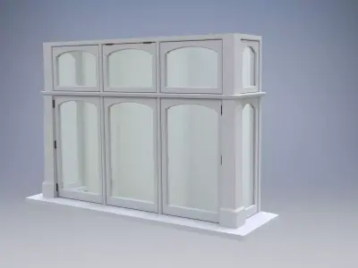 Casement bay window 3D model