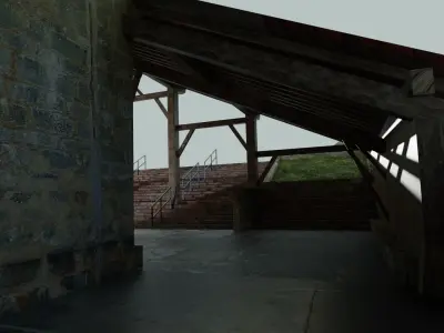 Beizama Church 3D model