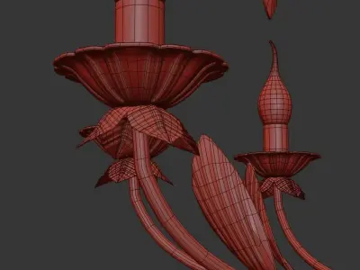 Chandelier Arosio E 1 1 8 G 3D model