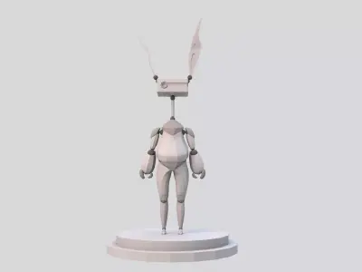Bunny Bot 3D model
