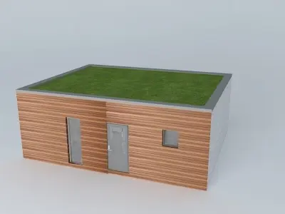 Mobile house Free 3D model