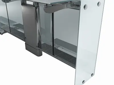 Bus Station 3D model