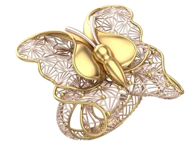 Golden Wings-Wings of Summer-Half Set-H2-15- 3D print model