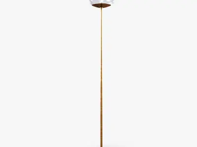 Katia Gold Bubble Glass Floor Lamp 3D model