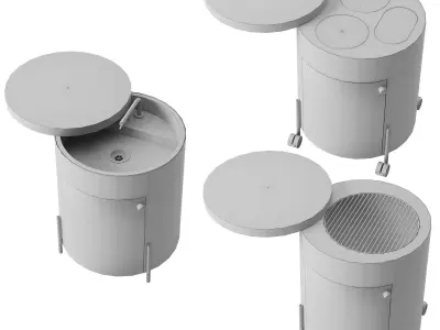 Phil module by ETHIMO set Low-poly 3D model