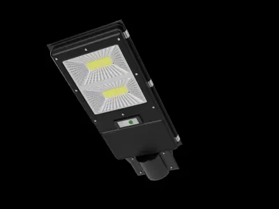 STREET LIGHT DUAL LED 3D model