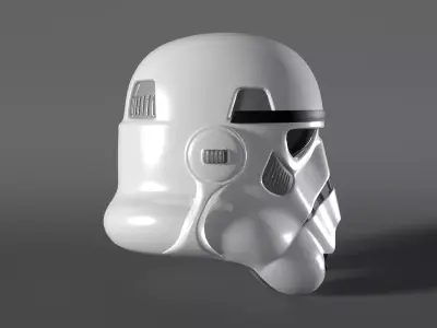 Stormtrooper Helmet - Star Wars 3D model